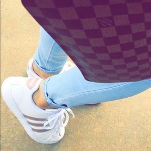 Adidas Advantage Sneaker Womens Rose 